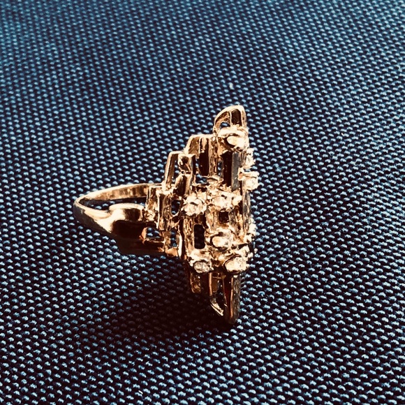 Custom Design Cocktail Ring - Picture 3 of 10